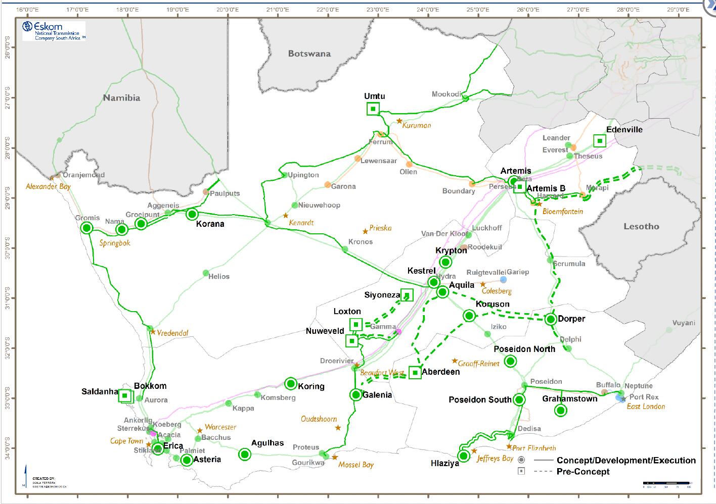 National transmission development map
